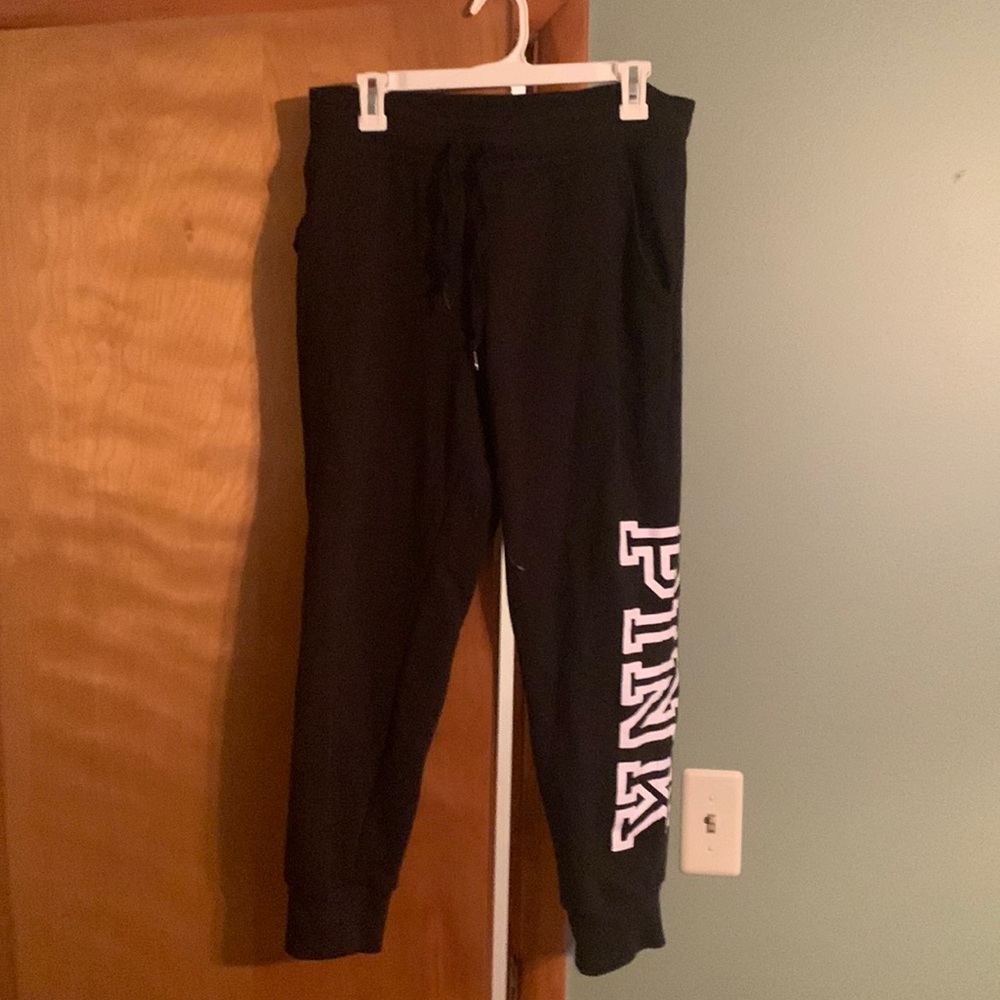 Black sweats by Pink